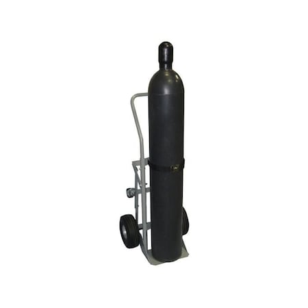 Justrite Justrite 1 Cylinder Truck G-904 - 4 Wheel - 10-1/2" Pneumatic Wheels - 1000 Lb. Cap 35006